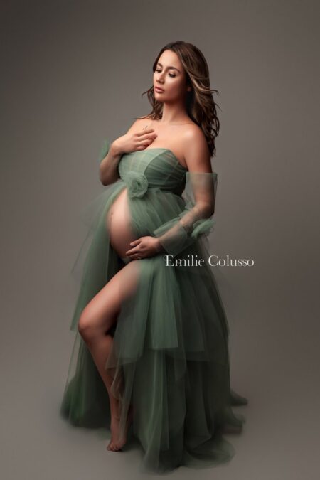 berberys elegant tulle photoshoot dress